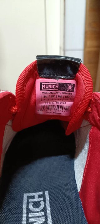 Zapatillas Munich Massana Rojas