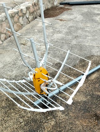 Antena TV Exterior TDT UHF