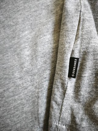 Camiseta Converse Gris Logo Estrella Talla S/M