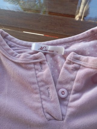 Lote 4 pijamas niña 12 y 14 años