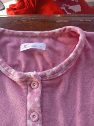 Lote 4 pijamas niña 12 y 14 años