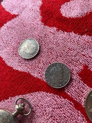 Monedas de colección con retratos