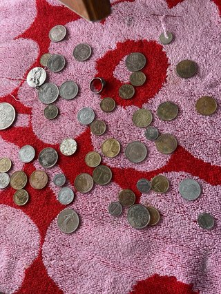 Monedas de colección con retratos