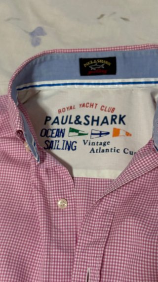 Camisa Paul & Shark Talla M Rosa