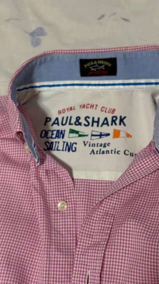 Camisa Paul & Shark Talla M Rosa