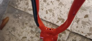 Cuadro Bici Charge Cooker Rojo