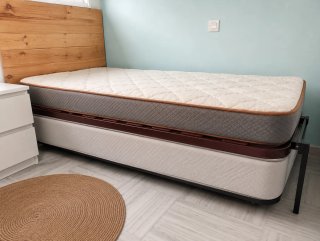 Cama nido 90x190cm con somier y colchones