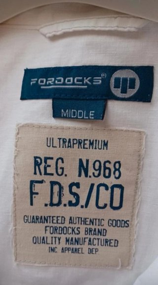 Giacca Fordocks uomo bianca