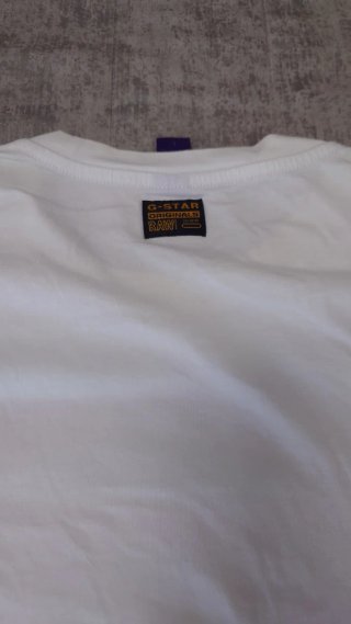 Camiseta G-Star RAW Blanca Talla M