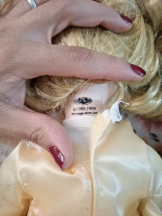 Bambole di porcellana vintage