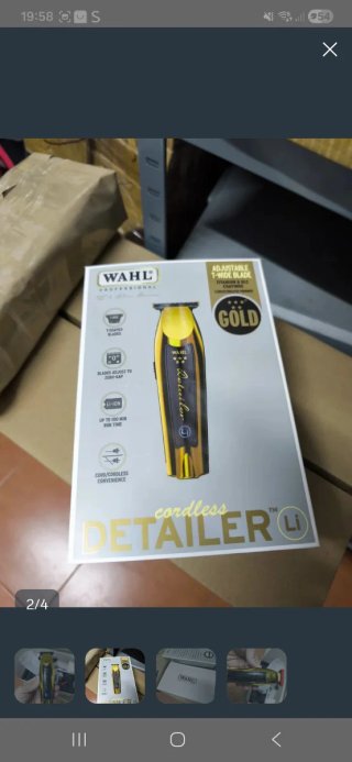 Máquina Wahl Detailer Dorada