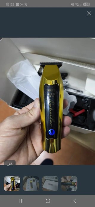 Máquina Wahl Detailer Dorada