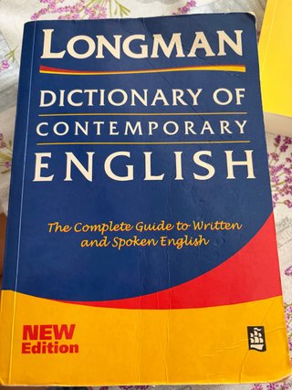 Diccionario Longman de Inglés Contemporáneo (Longm