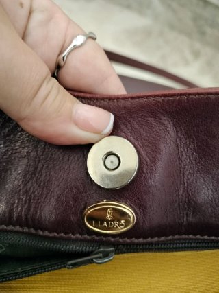 Bolso de piel Lladro