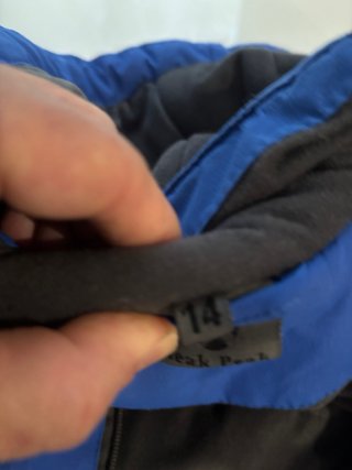 Chaqueta esquí niño talla 14