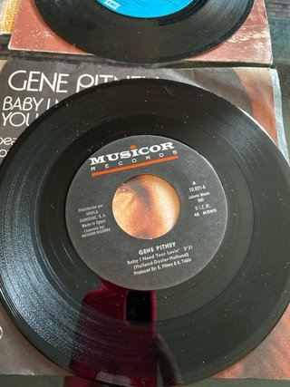 Lote 4 Vinilos 7 Pop Rock Internacional