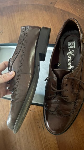 Zapatos Martinelli Piel Marrón
