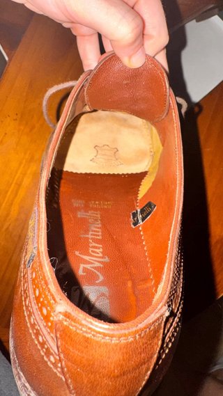 Zapatos Martinelli Piel Marrón