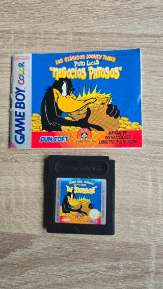 Pato Lucas Negocios Patosos Game Boy Color