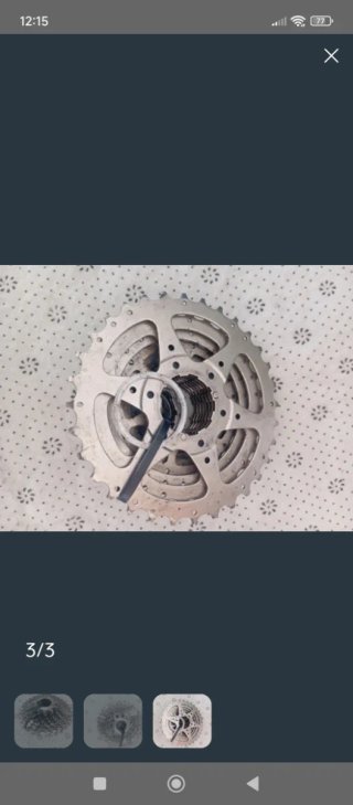 Cassette Shimano 10 velocidades