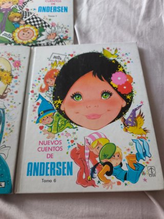 Libro cuentos de andersen