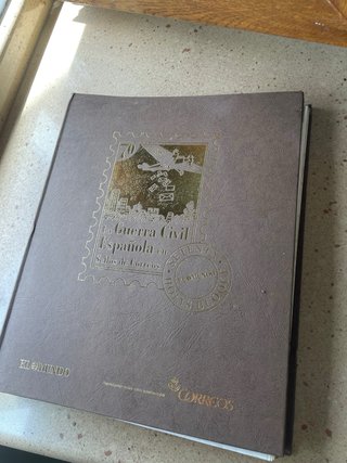 Libro sellos Guerra Civil Española