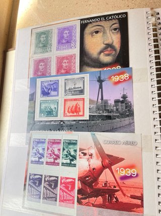 Libro sellos Guerra Civil Española