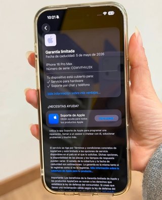 iPhone 16 Pro Max 256GB Plata