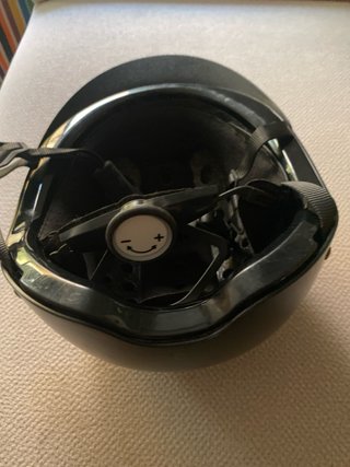 Casco Equitación Fouganza 520 Negro Mate
