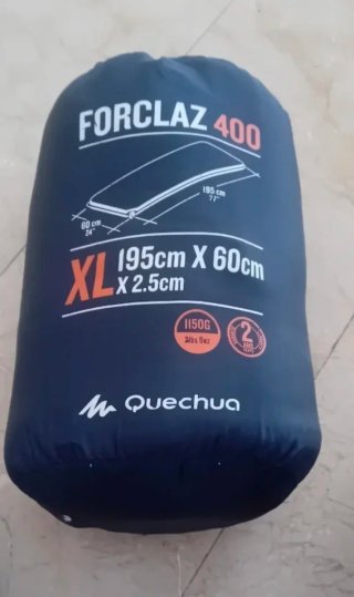 Pack Camping. Tienda, cama y 2 colchones inflables