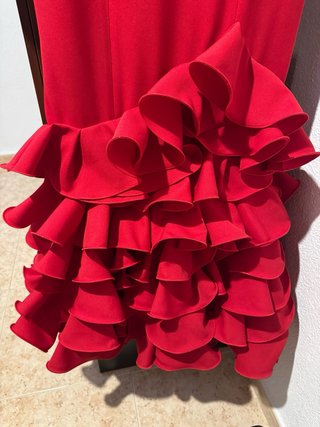 Vestido Flamenco Gitana Rojo