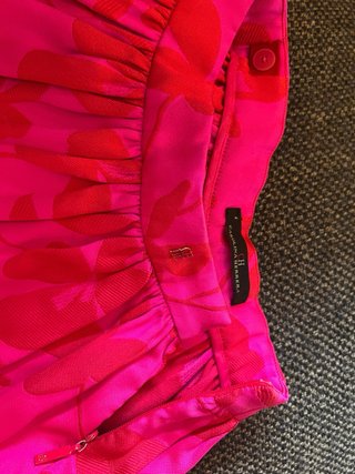 Falda Carolina Herrera niña rosa