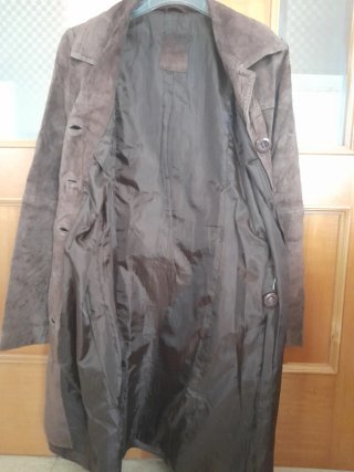 Chaqueta 3/4 ante forrada