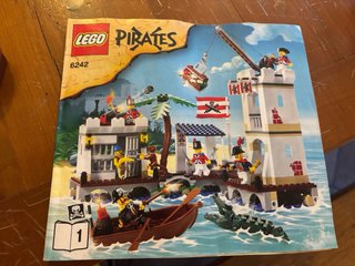 Lego Pirates 6242 con scatola originale