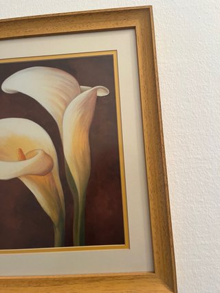 Cuadro Flores Tulipan Madera