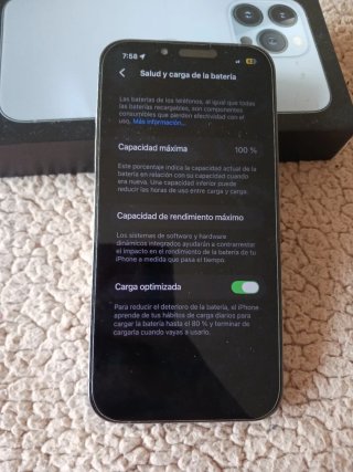 iPhone 13 Pro 128GB 100% Batería Azul