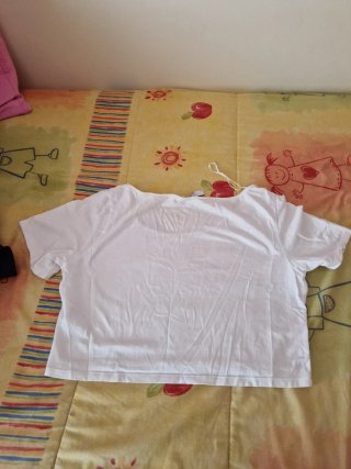 Camiseta blanca corta