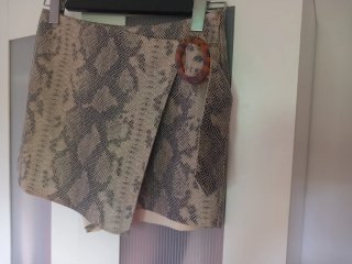 Falda pantalón Zara animal print S