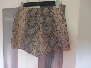 Falda pantalón Zara animal print S