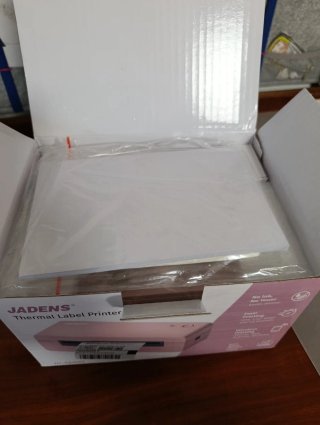 Impresora de etiquetas JADENS rosa