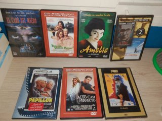 Lote 7 Películas DVD (Varios Géneros)