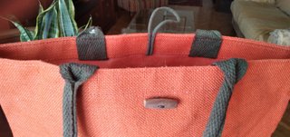 (Nuevo) Bolso de playa plastificado en interior