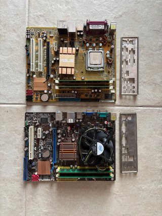 Lote Placas Base Retro Intel LGA775 ASUS