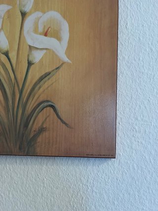 Cuadro de dos tulipanes