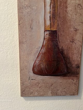 Cuadro de dos tulipanes