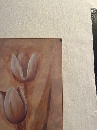 Cuadro de dos tulipanes
