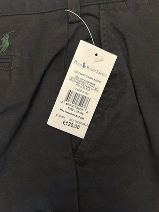 Chino negro POLO RALPH LAUREN T50B(grande) NUEVOS