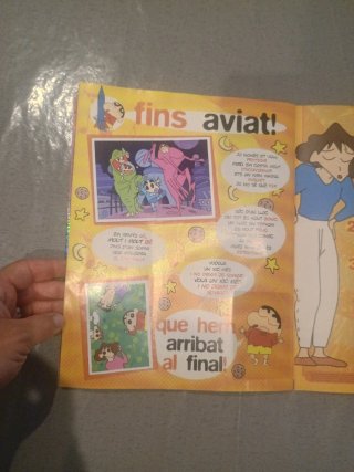 Álbum Shinchan Panini