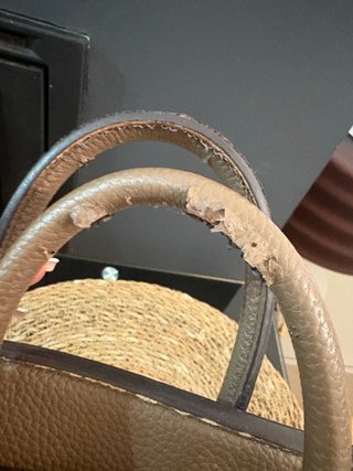 Bolso Hermès Beige y Dorado