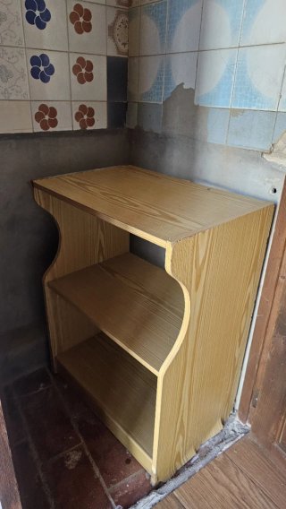 Estantería de madera (2 unidades)